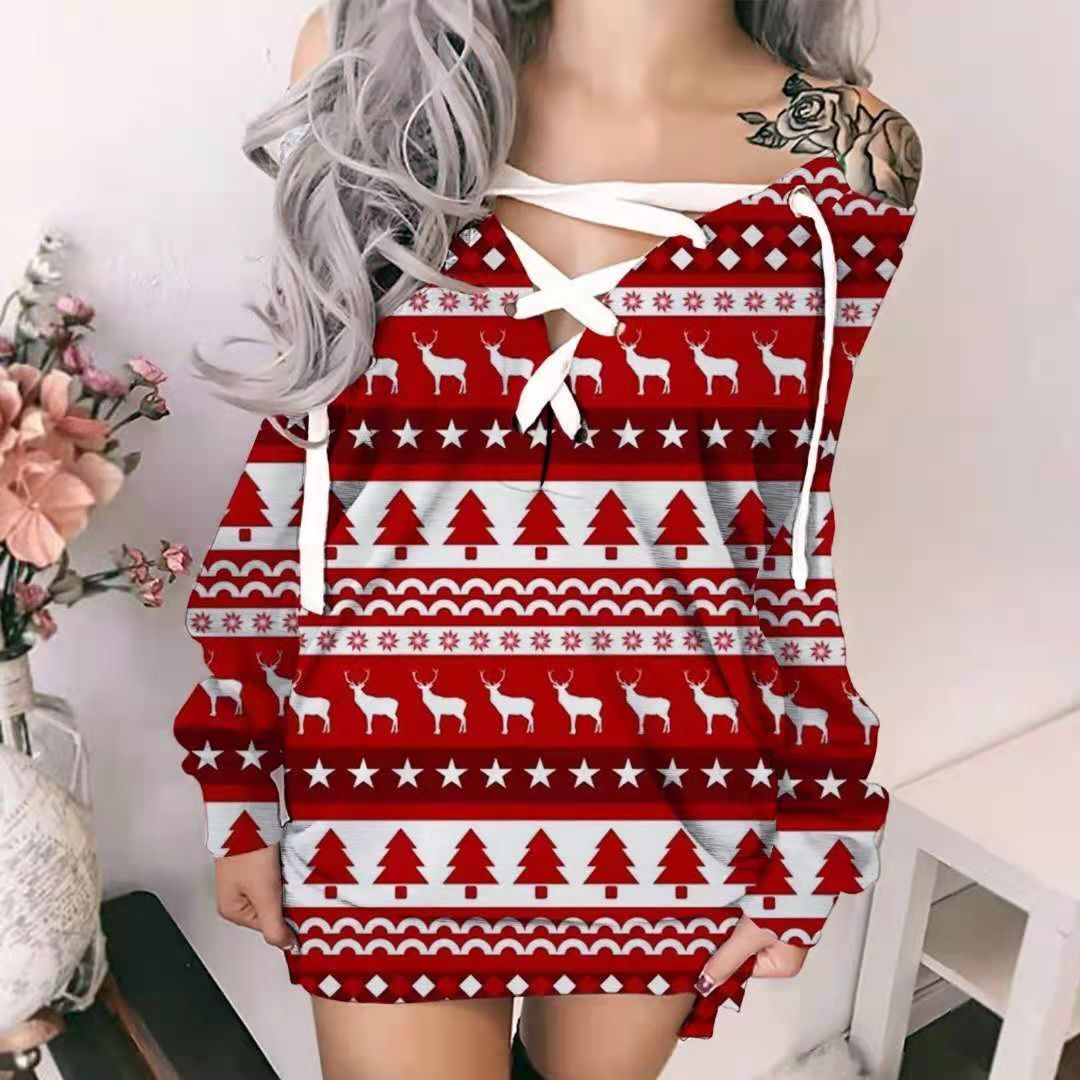 Fun Festive Long Sleeved Sweater