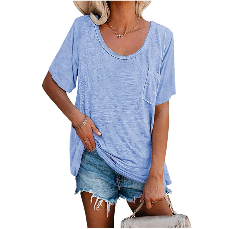 Loose Fit Casual Short-Sleeved T-Shirt