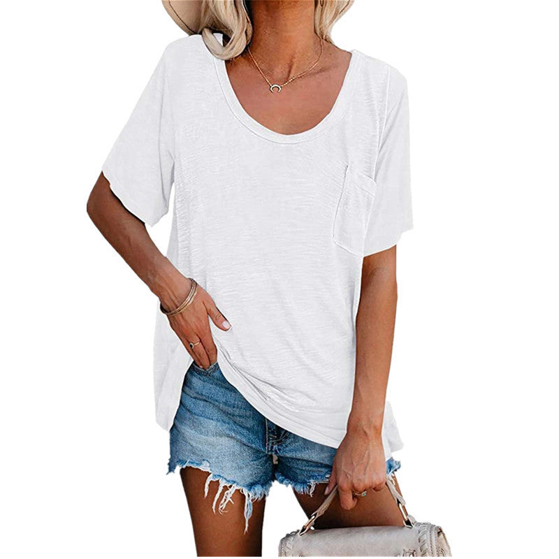 Loose Fit Casual Short-Sleeved T-Shirt