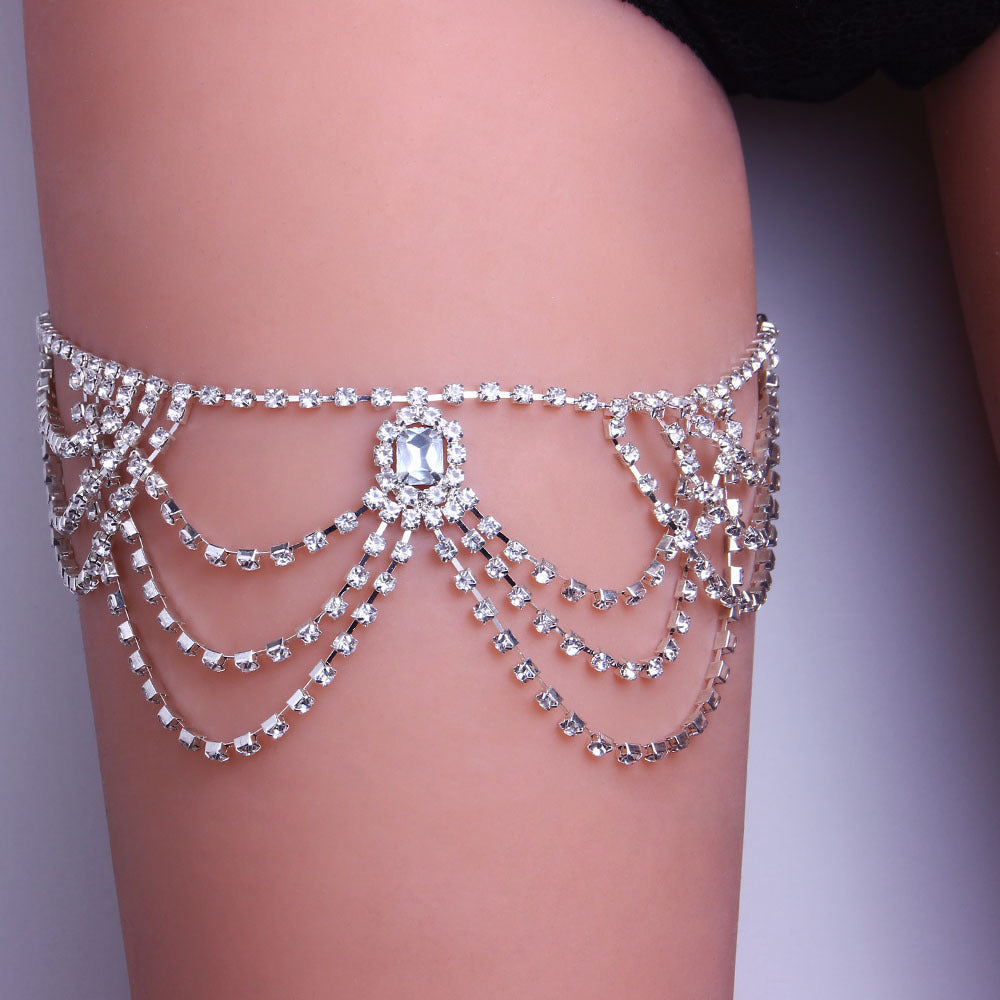 New Design! Rhinestone Diamond Body Chains Jewelry - Fashionable & Versatile