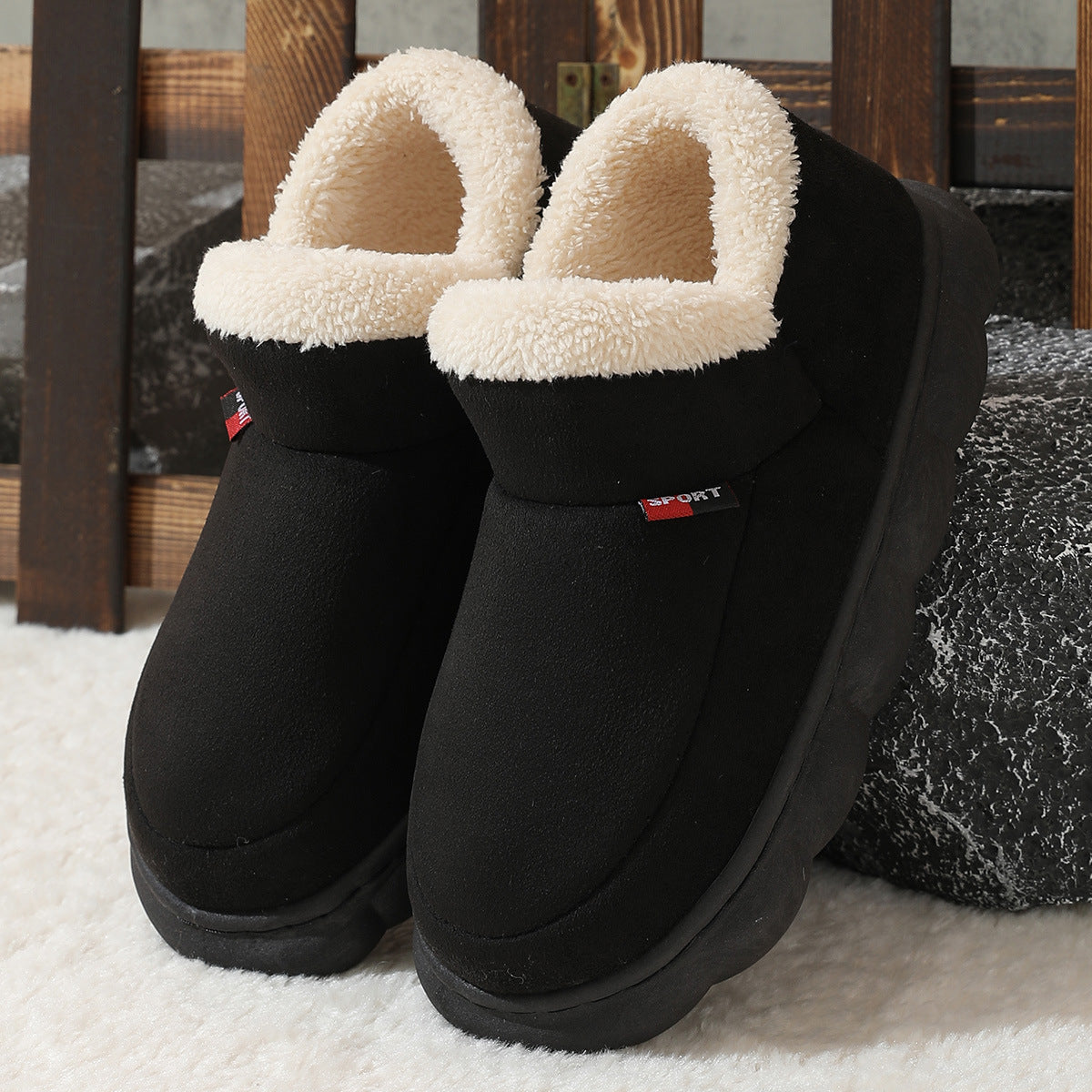 Winter Plush Warm Suede Shoes