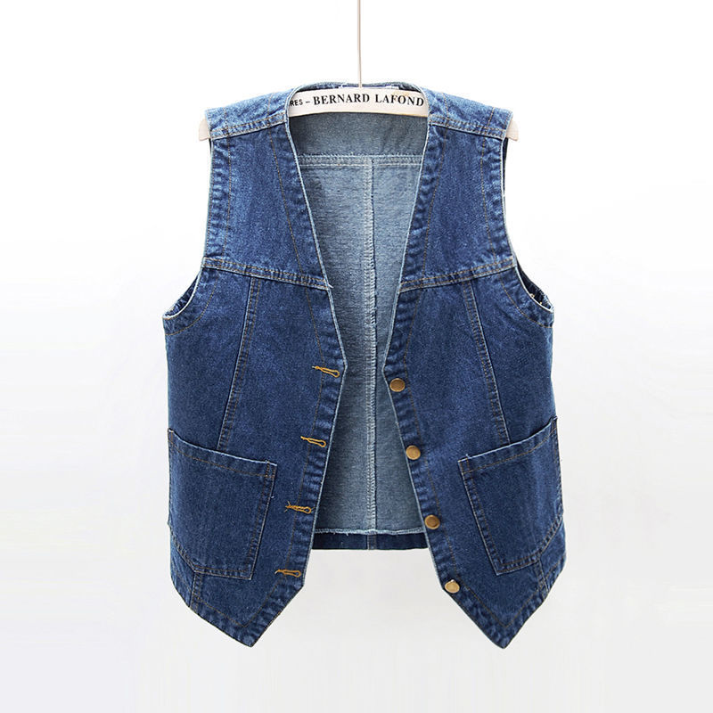 Denim Jeans Vest