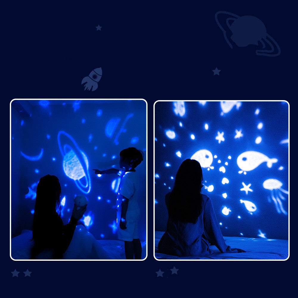 Galaxy Star Projector Lamp - Transform Your Room in Seconds.