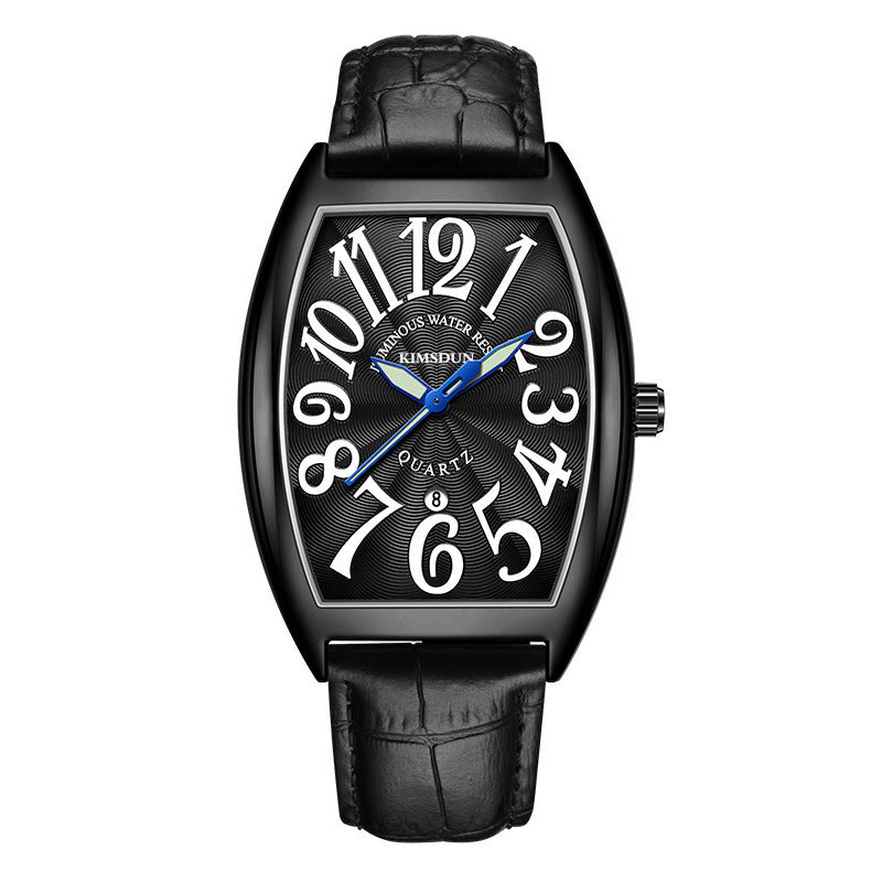 Men's Retro Luminous Watch with Date